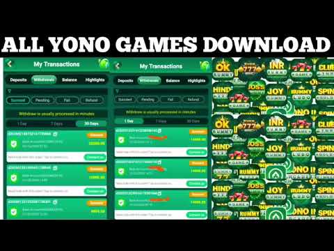 Latest Yono Games App Links for Indian Players Yono games all app link India